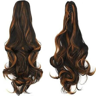 CAMOLA DEVA Clacher Pony Tail Good Length wavy/curly hair extension Hair Extension