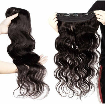 D-DIVINE Beautiful Looks Premium Quality Wavy 5 Clip In Hair Extension