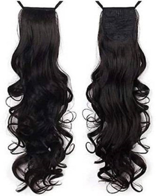 Getvock Curly black soft and stylish ponytail Hair Extension