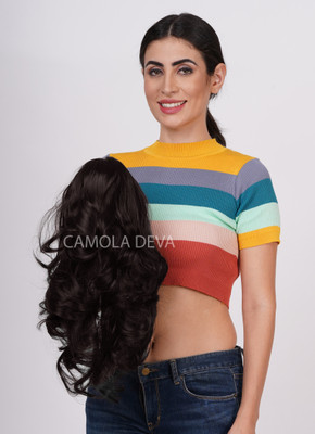 Vister STEP CUTTING PONY TAIL NATURAL BROWN COLOR Hair Extension