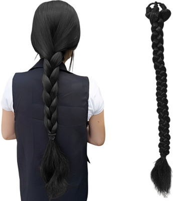 DELUXE  Extension Styles Parandi  Extension Synthetic (Black Color) Hair Extension