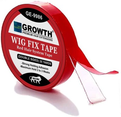 GROWTH Wigs tape/ Double Sided used as Patch & Toupee-for Men & Women Hair Extension