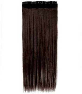 VIVIAN Natural Look 5 Clips Striaght  Hair Extension