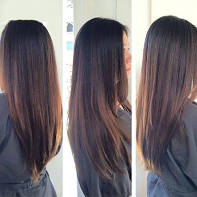 shopglobal Premium Straight  extension for girls Hair Extension