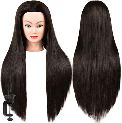 Lebene Saloon Use  Dummy For  Cutting And Practicing For Freshers Hair Extension