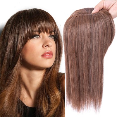 Ritzkart Front Bang Synthetic  Clip-On Topper Hair Extension