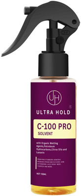 Ultra Hold C-100 PRO Fast-Acting Adhesive Glue Remover Spray for  Patch & Wig(118ml) Hair Extension