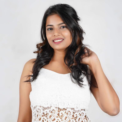 RefynHair Women Natural Human  Chocolate Brown Color 10 Inches With Pack of 1 Hair Extension