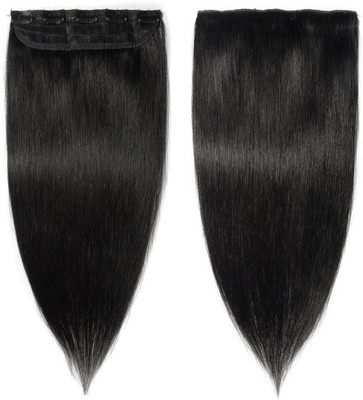 VIVIAN Beautiful Look Black  5 Clip In Hair Extension
