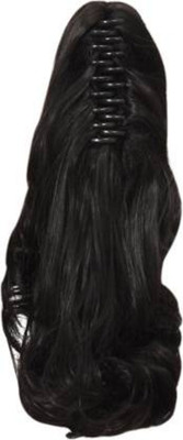 Getvock Black clutcher stepcutting Hair Extension