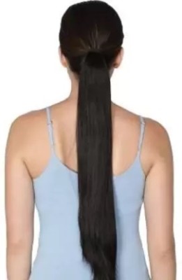 kerav KERAV_brown ribbon pony tail Hair Extension