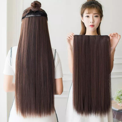 MEHAY 5 clips Brown Color Hair Extension