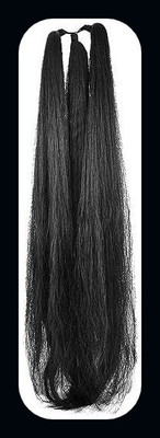 Hamsri Women Classical Style Shiny Parandi Choti for Girls and Women-N Hair Extension