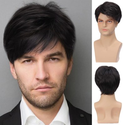 Gramercy Hair Men Wig Natural Looking Hair Extension