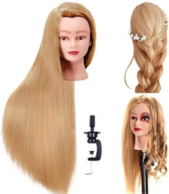 Rawal Synthetic  Dummy Mannequin Doll For  Styling Practice Hair Extension