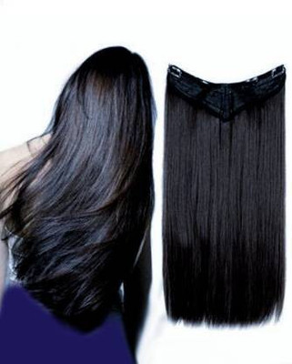 Blushia looks like real human hair soft straight length increaser volumizer Hair Extension