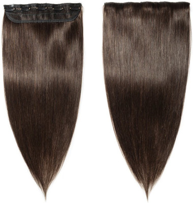 VIVIAN Beautiful Look Brown  5 Clip In Hair Extension