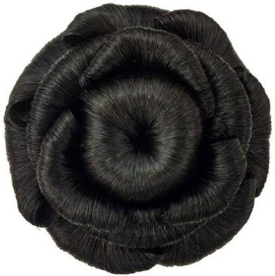 El Cabell hair Artificial Juda/Bun hair Accessories for Women & Girls, Pack-01(Black) Hair Extension