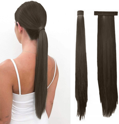 D-DIVINE  Extensions And Wigs Ponytail  looking Scale Ponytail  Brown Colour Hair Extension