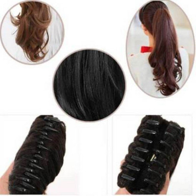 Views natural looks step cut clutcher Hair Extension