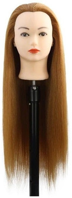 El Cabell Dummy for Advance  Styling Practice |Cutting and Curling Golden Hair Extension