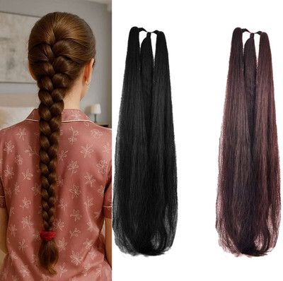 GIRISA ENTERPRISE COMBO BROWN-BLACK CHOTI10 Hair Extension
