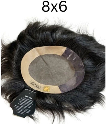 HAIRLAYER BLAKE  Patch | Fine Mono-Filament Human Toupee/ Wigs For Men And Boys (8x6) Hair Extension