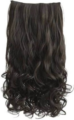 Lebene Brown Clip In Brown Wavy/Curly Hair Extension