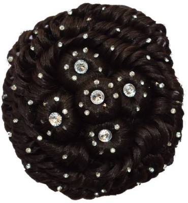 Sheny Brown stone juda stylish bun for women Hair Extension