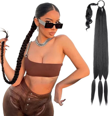 Ritzkart Synthetic Braided Ponytail Extension - Hair Extension