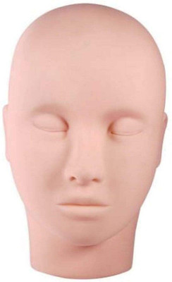 sindhwani makeovers MakeUp Face Mannequin Dummy Head Reusable for Makeup Practice Model Massage Dumy Hair Extension