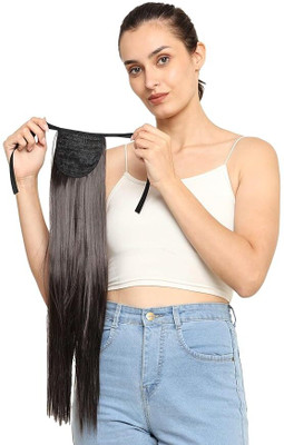 Getvock Binding Tie up Synthetic Ribbon Ponytail Extensions One Piece Hair Extension