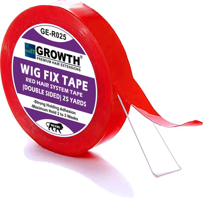 GROWTH Wigs tape/ Double Sided used as Patch & Toupee-for Men & Women Hair Extension