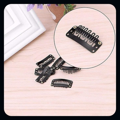 Hamsri  Extension Clips,  Patch Clips,  Attached Snap Wig Clips-N Hair Extension
