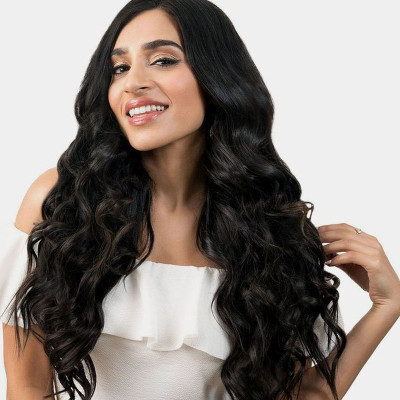 SAMYAK Hot Selling 5 Clips in Wavy / Curly Hair Extension