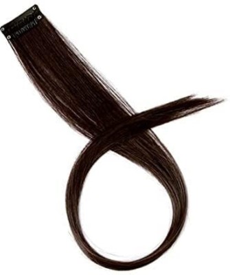 CADENZAHAIR Natural Black Clip-in Strand Streaks Extension Volume Real Human Hair Extension