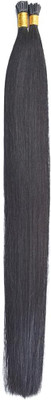 SHIVA I-Tip BROWN 26 INCH Straight Extensions 20 Strands Hair Extension