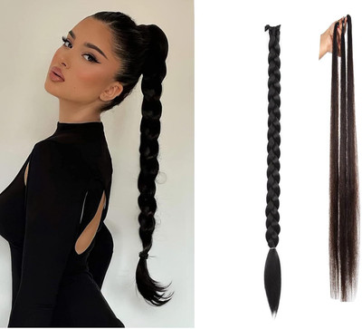 Views Artificial Soft  Parandi/Choti Gidha Braid Tassel  Extension -Brown Hair Extension