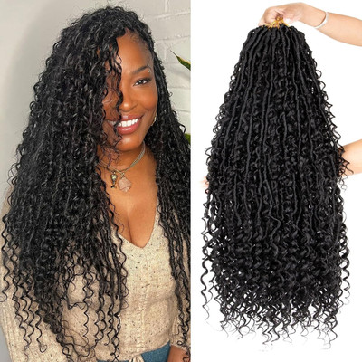 Ritzkart 24-Inch 24 Strands Synthetic Braiding Dreadlock Extension Hair Extension