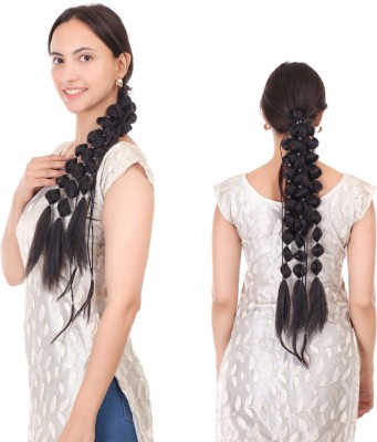 Ritzkart Synthetic Ombre Bubble Ponytail Hair Extension