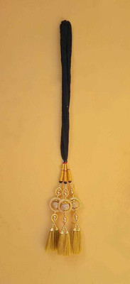 kkmultisales Women's Punjabi Patiala Shahi Parandi/Paranda/Patiala Choti  Extension Hair Extension