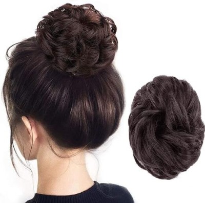 VIVIAN 1 PCS Light Weight Artifical Juda  Bun Extension For Women in Brown Hair Extension