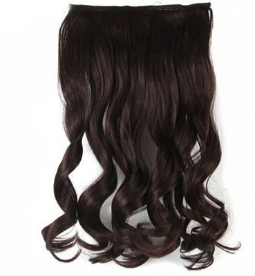 shopglobal Soft Synthetic Clip in  Extension Hair Extension