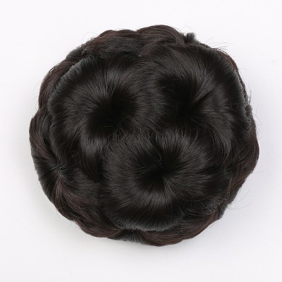 VIVIAN Curly Chignon Brown  Extension For Women And Girls Hair Extension