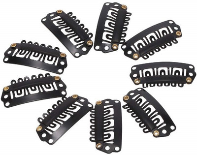 GROWTH Clips For  Toupee  Patch Clips Wig Clips Men & Boys (Set Of 12 Pcs) Hair Extension