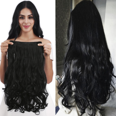 NAZARIO 24 Inch Curly Airflow 5 Clip Hair Extension