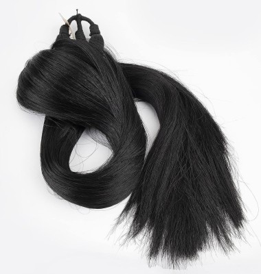 Views Black  Long Ball Choti Hair Extension