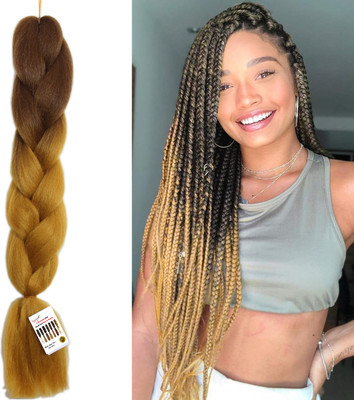 Ritzkart 24 inch Premium Quality X-Pression Ultra Braid Dreadlocks Extensions Hair Extension