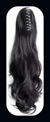 Hamsri ponytail hair instant braid (black), Fashion Women Synthetic  2 Styles-N Hair Extension