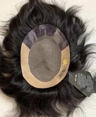 HAIRLAYER BLAKE  Patch | Fine Mono-Filament Human Toupee/ Wigs For Men And Boys (9x7) Hair Extension